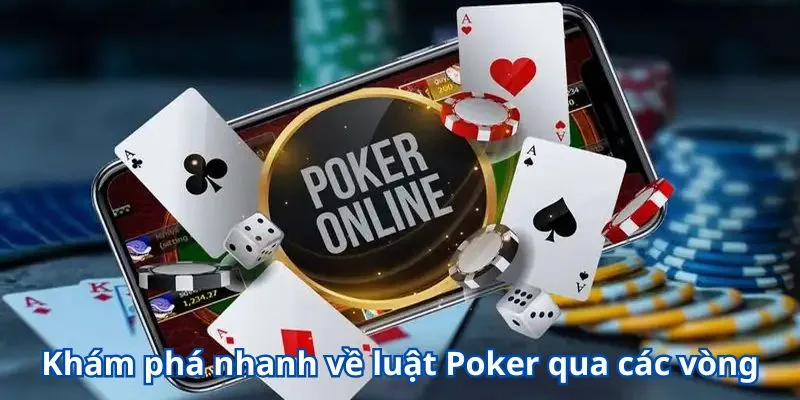 Khám Phá Chi Tiết Luật Poker & Chiến Lược Chơi Hay Cho Người Mới 3 Khám phá nhanh về luật Poker qua các vòng