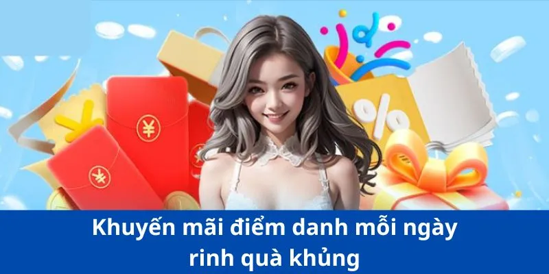 Khuyến Mãi W365 3 Khuyến mãi điểm danh mỗi ngày rinh quà khủng