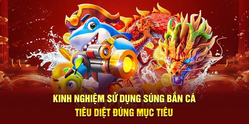 Sử Dụng Súng Bắn Cá - Kinh Nghiệm Dùng Các Loại Vũ Khí Săn Cá Hiệu Quả 4 Kinh nghiệm sử dụng súng bắn cá tiêu diệt đúng mục tiêu
