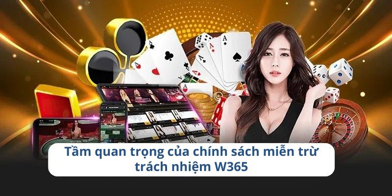Miễn Trừ Trách Nhiệm W365 1 Tầm quan trọng của chính sách miễn trừ trách nhiệm W365